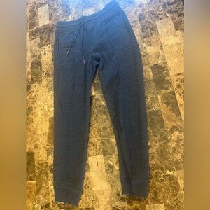 -Mens Dark Blue Sweatpants (Size-S)